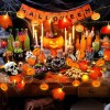 Auxtoo - Halloween Cuerda De Luz 6m 40led Calabaza Hoja