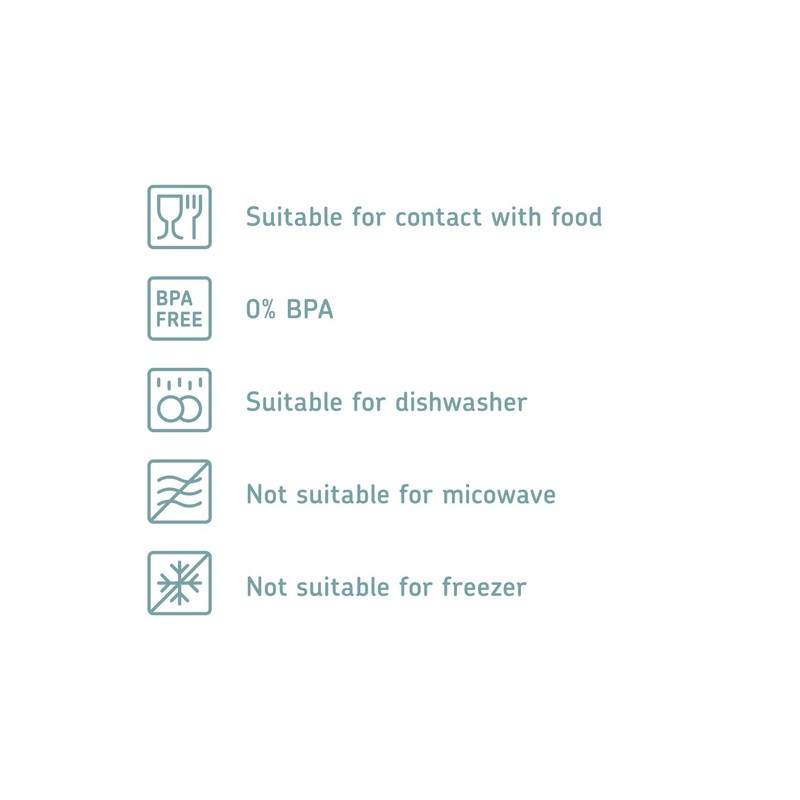 Mepal Cheese Box - Refrigerator Box with Lid - Cheese