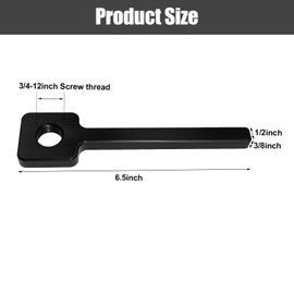 JMSMSH Lathe Tool Post Grinder Attachment 3/4-12 Thread