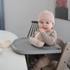 mushie Silicone First Feeding Baby Spoons | 2 Pack (Blush/Shifting