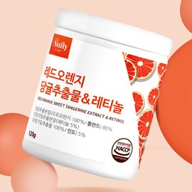 뉴일리 Newly Red Orange Tangerine Extract & Retinol 120g / 뉴일리 레드오렌지 당귤추출물&레티놀 120g