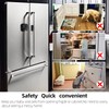 PTMYXIN A Pack Refrigerator Lock Combination Coded Fridge Lock Freezer