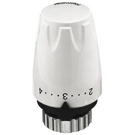 TA Heimeier 6700 DX 00.500 Thermostatic Head with Built-in Tactile Scale Casing White