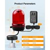 Sump Pump Alarm, High Water Leak Detection with 110dB Loud