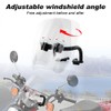 Xitomer Windshield Windscreen Fit for CRF300L 2021-2024 CRF250LS 2021-2023, CRF250L