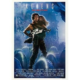 OMG Printing Aliens Alien 2 Sequel Poster/Print/Picture Satin Photo Paper - A1-594mm x 841mm