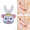 Mouth Electric Toothbrush U Shaped Toothbrush USB Charging Cartoon Silicone