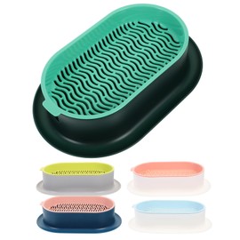 Levemolo 5Pcs Soilless Cat Grass Planter Set Hydroponic Catnip Box for Home Durable and Lightweight Cat Planting Nursery Easy to Clean and Use