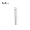 sourcing map 20pcs 2mm x 18mm Dowel Pins 304 Stainless