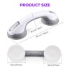 Seveston 2 Pcs Support Grab Handle for Shower Bathroom Bathtubs