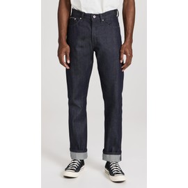 Naked & Famous Men's True Guy Indigo Selvedge Jeans, Indigo, Blue, 30