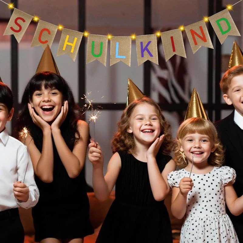 Party Garland, Decorative Jute A3