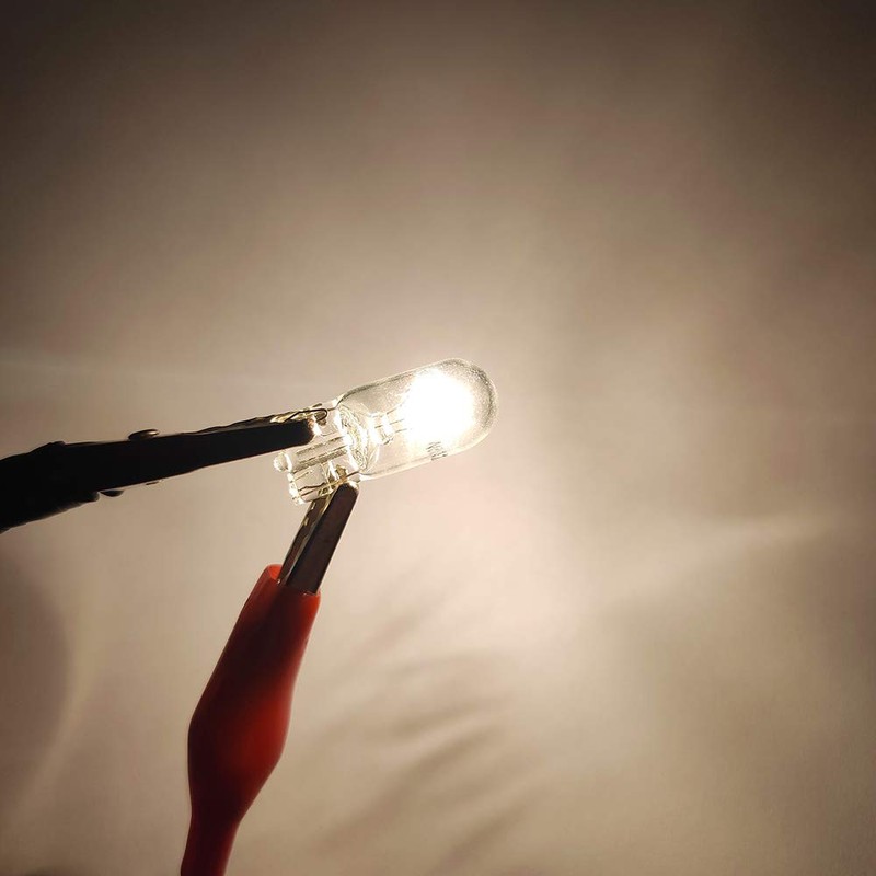 Yifengshun T10 Small Halogen Light Bulb Warm White,Super Bright 194