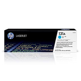 Original HP 131A Cyan Toner Cartridge | Works with HP LaserJet Pro 200 color M251 Series, HP LaserJet Pro 200 color MFP M276 Series | CF211A