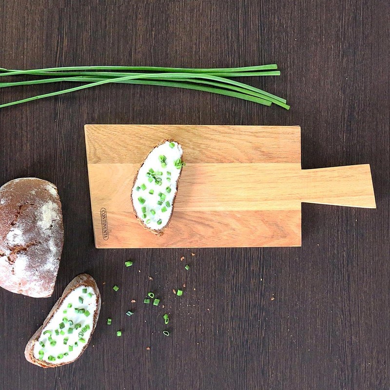 Continenta Oak Wood Cutting Board, Light Brown, One Size