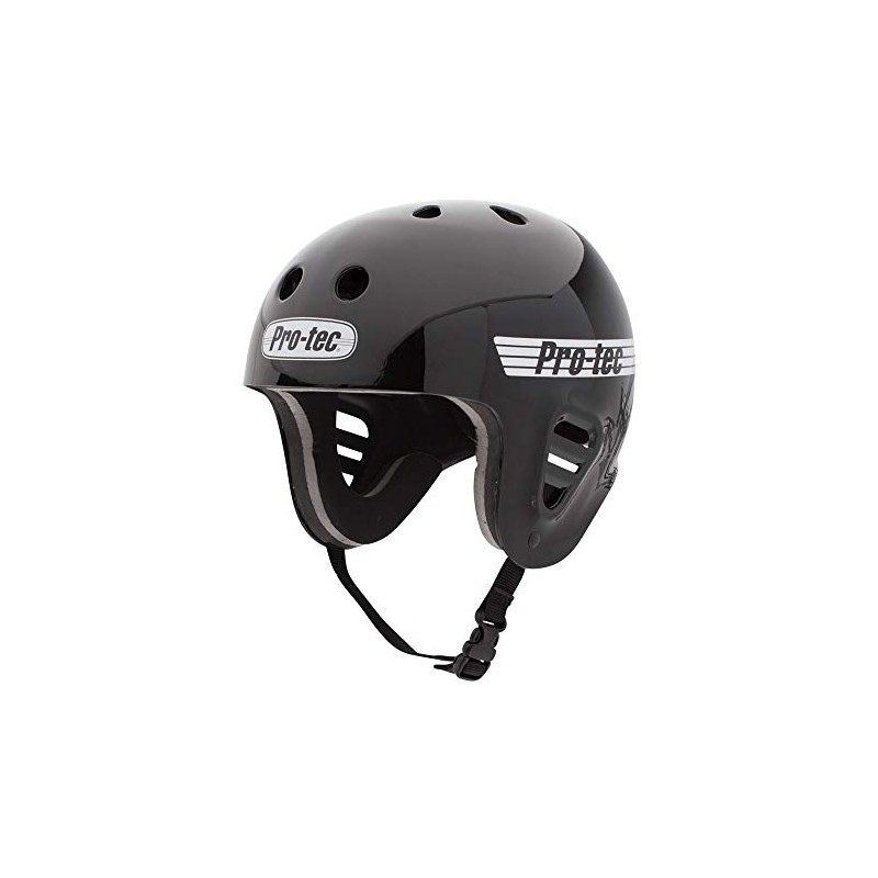 Pro-tec The Full Cut Water Helmet, Gloss Black, Small