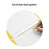 Handheld Magnifier Double Magnifier for Easy Reading, Reading Loupe, Ruler