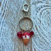 Distant Reflections Ice Cream Cone Charm Keychain Purse Charm Backpack