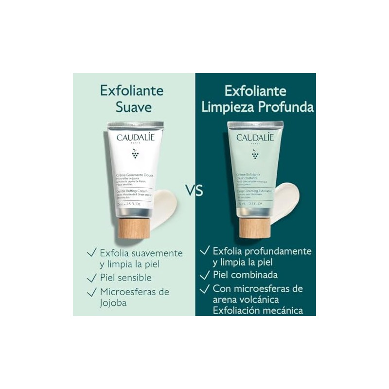Caudalie Vinoclean Exfoliante Desincrustante - 75 mL