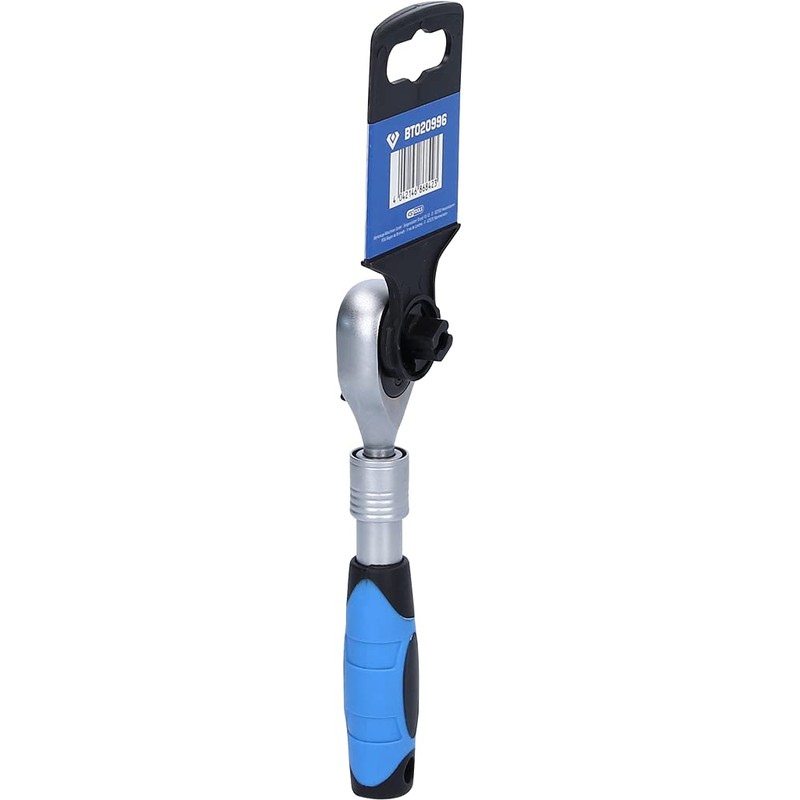 BRILLIANT TOOLS BT020996 1/4 Inch Telescopic Reversible Ratchet (150-200 mm)