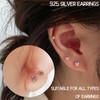 20Pcs 925 Sterling Silver Earring Backs – Secure & Durable
