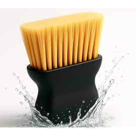 Hair Cutting Brush, Hair Removal Brush, Face Brush, Hair Removal Brush, Beauty Brush, Pig Bristle, Superfine Bristle, Suitable for Sensitive Skin, Washable