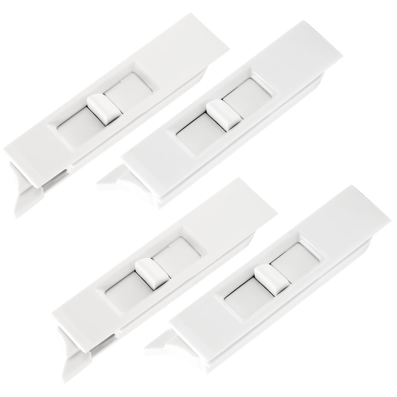 Biaungdo 2 Pairs Tilt Latch, Plastic Construction Window Tilt Latch