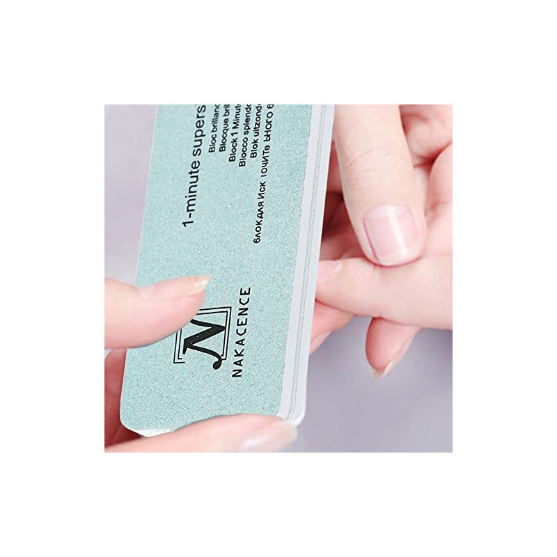 Nail Shiner Buffer with Double Sides Professional Nail Buffer Block