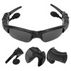 Bluetooth Sunglasses Black Polarizer Open Speaker System Portable Smart Music