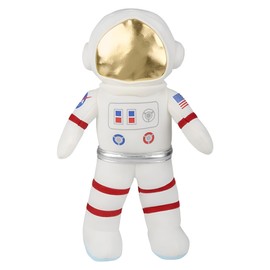 Forest & Twelfth 15” Plush Astronaut Toy, Realistic Stuffed Spaceman for Children Ideal for Pretend Play, Cuddling, Room Décor, Outer Space Party Decoration, Ideal for Ages 3+