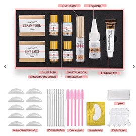 Kit Rizado Pestañas Lash Lifting  Pigmento Black                                                                                                      