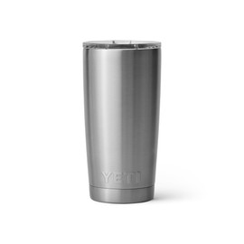 YETI Rambler Tumbler, Vaccum Insulated Stainless Steel Tumbler with Magslider Lid, Stainless Steel, 20 oz (591 ml)