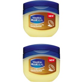 Vaseline 2 x Vaseline Cocoa Butter Pure Petroleum Jelly Travel Size 50ml/1.7 oz