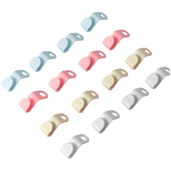 WeddHuis Pack of 16 Clothes Hangers Space-Saving Clothes Hangers Connection