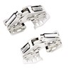 Qrity 2 PCS Cabinet Hinges Heavy Duty Lid Stay Hinges,