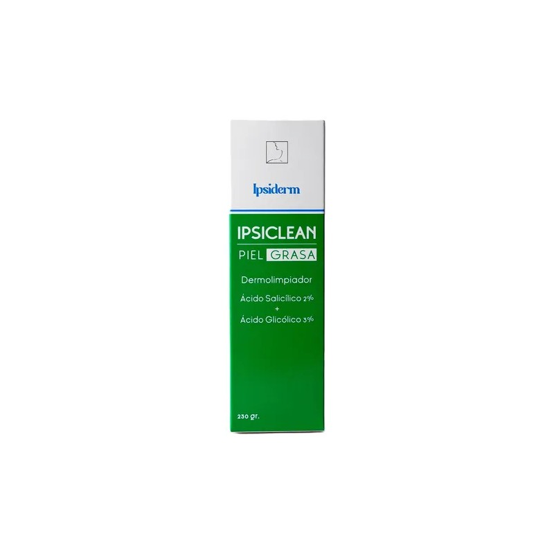 Ipsiderm Gel Dermolimpiador Piel Grasa Sin Parabenos 230ml