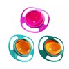 Spill-Proof Rawbes Gyro Bowl 360: Creative Plastic Feeding Baby Kid