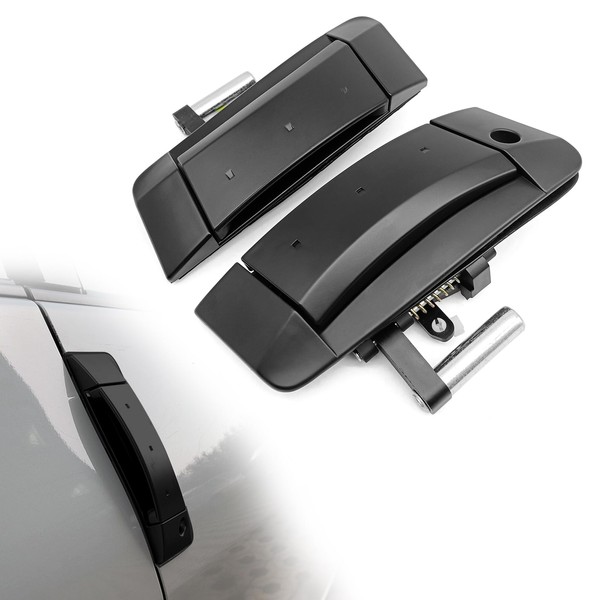 1 Pair Exterior Door Handle Kit, Left Driver Side and