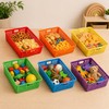 6 Pack Classroom Paper Baskets, Organizing Desk Boho Tray for