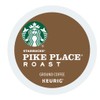 Starbucks Pike Place single serve capsules for Keurig K-Cup pod brewers, 72 Count