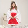 Lady Lazy Shrine Costume, Cosplay, Female Fox, Kimono, Mini, Hakama,