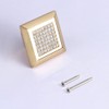 LANC Crystal Cabinet Knobs and Pulls Drawer/Furniture Handles Included Screws