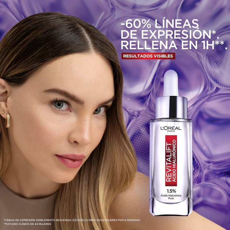 L'Oréal Paris Sérum Rostro Revitalift Ácido Hialurónico hidrata intensamente y