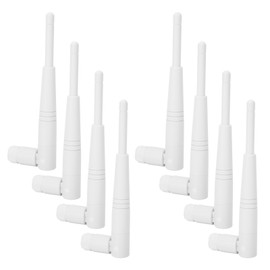 8Pcs WiFi Antenna 2.4G/5G Dual Band 4DBi Omni RPSMA Interface Aerial Computer Supplies