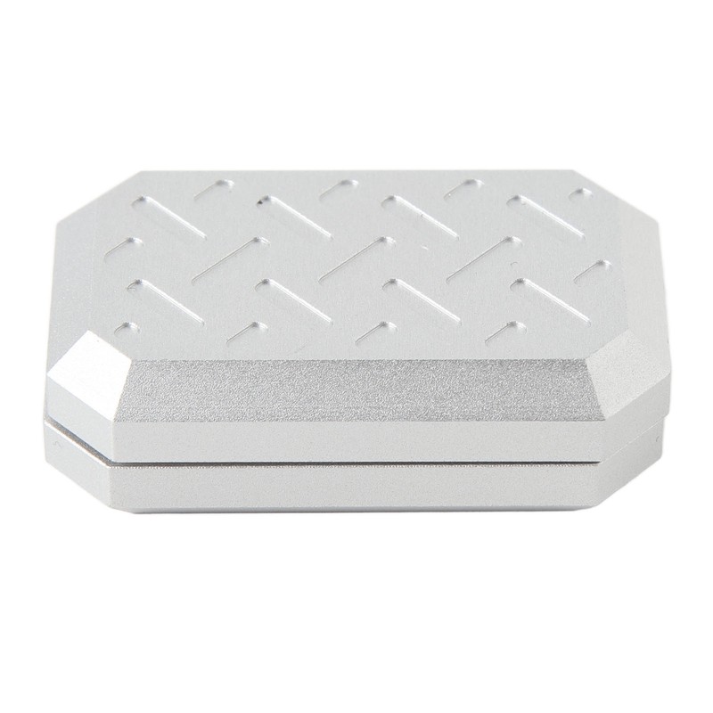 Push Slider Card Toy Textured Pattern Anxiety Relief Aluminum Alloy