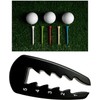 Crovakeu Adjustable Golf Tee Height Tool - Precision Tee Positioning