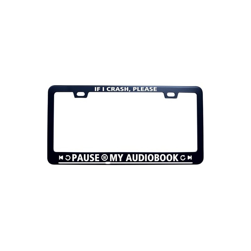 If I Crash Please Pause My Audiobook Funny Humor License