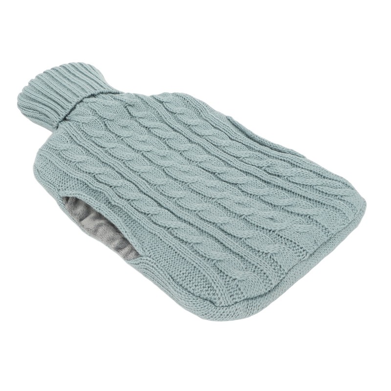 Hot Water Bottle Rubber Hot Compress Reduce Pain Leakproof Safe