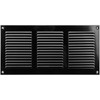 Vent Systems 12'' x 6'' Inch (Overall Dimensions) - Black