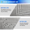 1.5"x1.5" Square Tube Strap Clamp, U shaped Steel Pipe Clamp